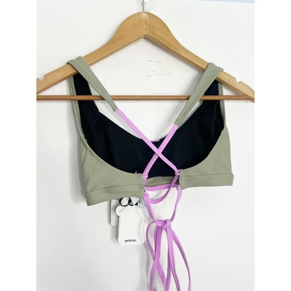 Prana Womens Tulum Bikini Top Size Small